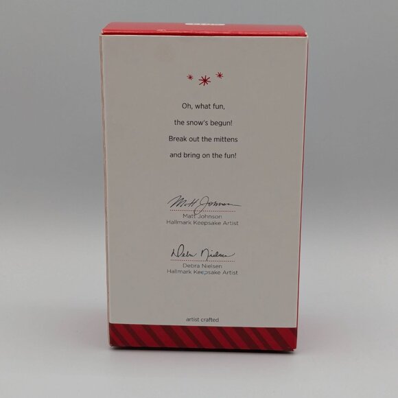 Hallmark Keepsake Snow Much Fun! 2014 Christmas Sled Ornament - Picture 9 of 11